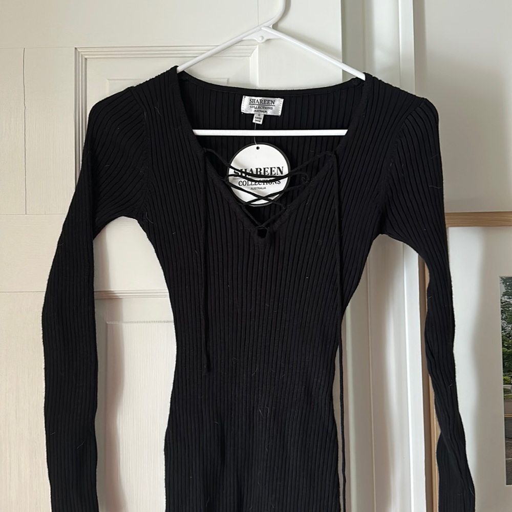 Black body on dress
